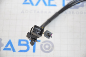 Rear view camera with trunk release handle and button for VW Tiguan 18-24 with washer