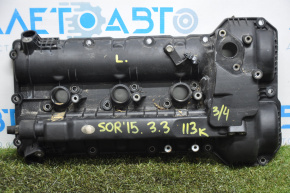 Valve cover left Kia Sorento 10-15 3.3