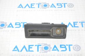 Rear view camera with handle and trunk release button VW Passat b8 16-19 USA broken latch