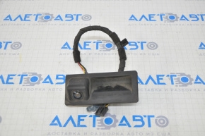 Rear view camera with handle and trunk release button VW Passat b8 16-19 USA broken latch