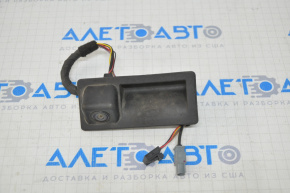 Rear view camera with handle and trunk release button VW Passat b8 16-19 USA broken latch