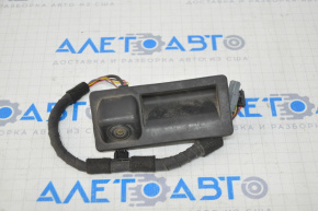 Rear view camera with handle and trunk release button VW Passat b8 16-19 USA broken latch