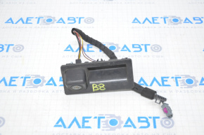 Rear view camera with handle and trunk release button VW Passat b8 16-19 USA broken latches