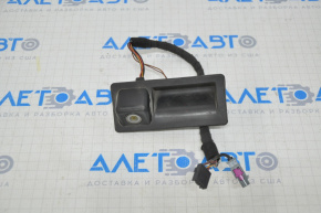 Rear view camera with handle and trunk release button VW Passat b8 16-19 USA broken latches