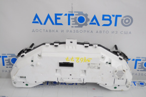 Instrument cluster Honda Civic X FC 16-17 crack, missing glass fragment