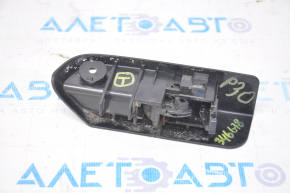 Gasoline filler flap handle interior Toyota Prius 30 10-15 black, type 2, scratches