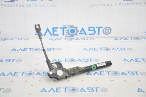 Seat belt tensioner front right Hyundai Sonata 11-15 black