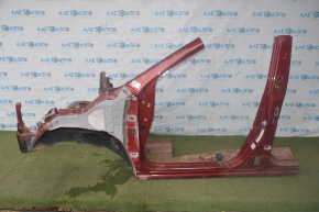 Quarter front left Nissan Pathfinder 13-20 red with central pillar