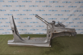Front right quarter VW Passat b7 12-15 USA silver with central pillar, bumps, dented threshold