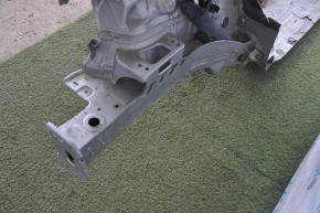 Front right quarter VW Passat b7 12-15 USA silver with central pillar, bumps, dented threshold