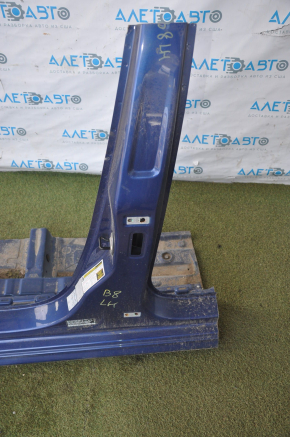 Front left quarter VW Passat b8 16-19 USA blue with central pillar, dented