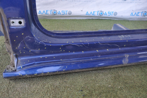 Front left quarter VW Passat b8 16-19 USA blue with central pillar, dented