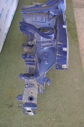 Front left quarter VW Passat b8 16-19 USA blue with central pillar, dented