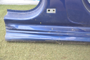 Front right quarter VW Passat b8 16-19 USA blue with central pillar, without side member, dented