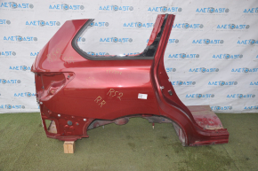 Quarter wing rear right Nissan Pathfinder 13-20 red, dents
