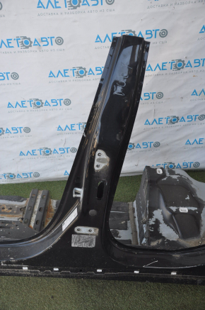 Quarter wing rear left Chevrolet Volt 11-15 black, with central pillar, dented