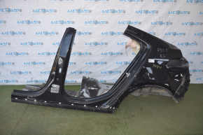 Quarter wing rear left Chevrolet Volt 11-15 black, with central pillar, dented
