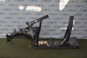 Front left quarter Toyota Prius 30 10-15 graphite with central pillar, butt