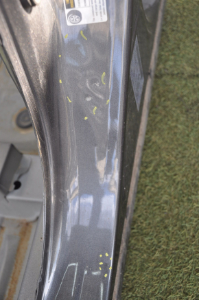 Quarter front left Nissan Rogue 14-20 graphite, with central pillar, bent side member, butts