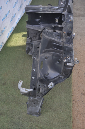 Quarter front left Nissan Rogue 14-20 graphite, with central pillar, bent side member, butts