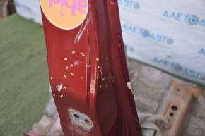 Front right quarter Mazda CX-7 06-12 red with central pillar, dented, bumps