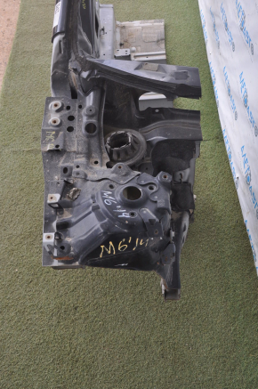 Front quarter right Mazda 6 13-17 without eyelash, black with central pillar, without sidewall