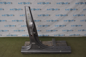 The central right body pillar Hyundai Elantra UD 11-16 is sawn off, butt