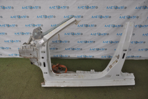 Front quarter left VW Passat b8 16-19 USA white with central pillar, without side member