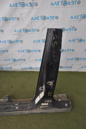Front left quarter Lexus GS300 GS350 GS430 GS450h 06-11 black with central pillar, dented