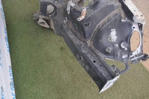 Front left quarter Lexus GS300 GS350 GS430 GS450h 06-11 black with central pillar, dented