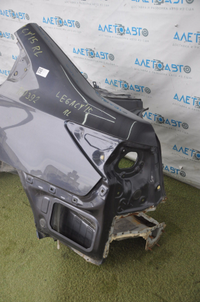 Quarter wing rear left Subaru Legacy 15-19 graphite with central pillar