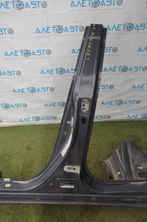 Quarter wing rear left Subaru Legacy 15-19 graphite with central pillar