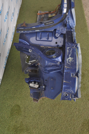 Front quarter left VW Passat b8 16-19 USA blue with central pillar, without side member