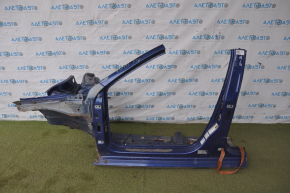 Front quarter left VW Passat b8 16-19 USA blue with central pillar, without side member