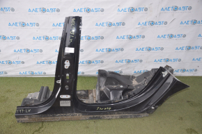 Sunset of the wing arch rear left Chevrolet Volt 16- black with the central pillar