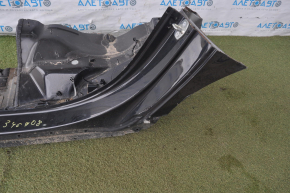 Sunset of the wing arch rear left Chevrolet Volt 16- black with the central pillar