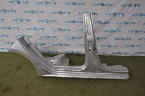 Rear wing sunset right VW Passat b8 16-19 USA silver with central pillar