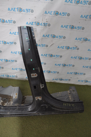 Quarter wing rear right Jeep Patriot 11-17 black with central pillar, dented
