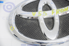 Toyota Camry v55 15-17 usa grille emblem, chrome bumper