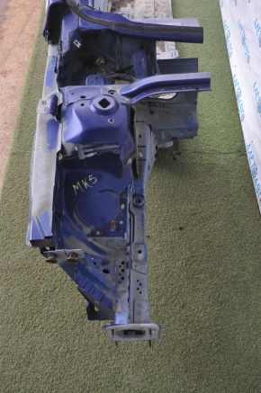 Front quarter right Ford Fusion mk5 13-16 without bracket blue with central pillar, dented