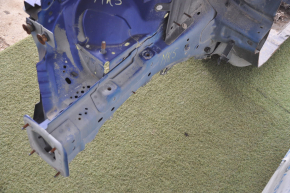 Front quarter right Ford Fusion mk5 13-16 without bracket blue with central pillar, dented