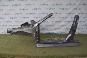 Front left quarter VW Passat b8 16-19 USA graphite with central pillar, dented side member
