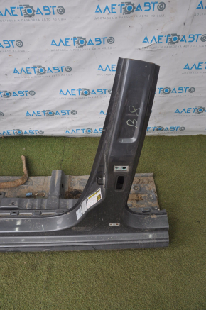 Front left quarter VW Passat b8 16-19 USA graphite with central pillar, dented side member