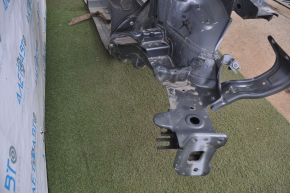 Front left quarter VW Passat b8 16-19 USA graphite with central pillar, dented side member
