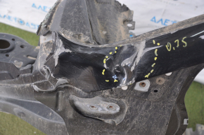 Lincoln MKC 15-19 black front left quarter with central pillar, dented