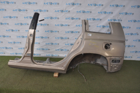 Quarter wing rear left Toyota Highlander 01-07 gold with central pillar, pokes