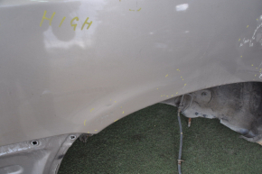 Quarter wing rear right Toyota Highlander 01-07 gold with central pillar, dented, pokes