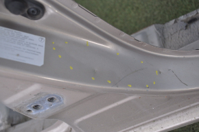 Quarter wing rear right Toyota Highlander 01-07 gold with central pillar, dented, pokes