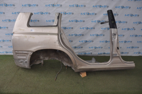 Quarter wing rear right Toyota Highlander 01-07 gold with central pillar, dented, pokes