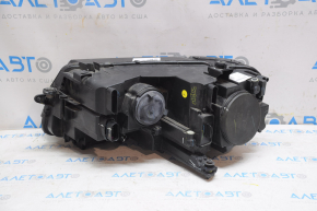 Headlight front right bare VW Tiguan 18-21 halogen, DRL LED, cracks, sand